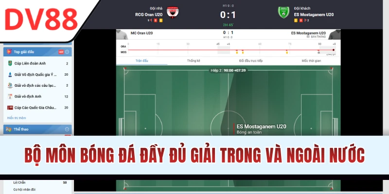 Hàng trăm trận, kèo đấu hot mỗi ngày tại bóng đá